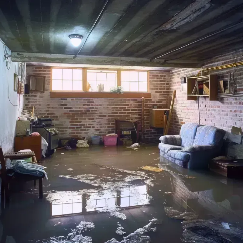 Flooded Basement Cleanup in Kingston, NH